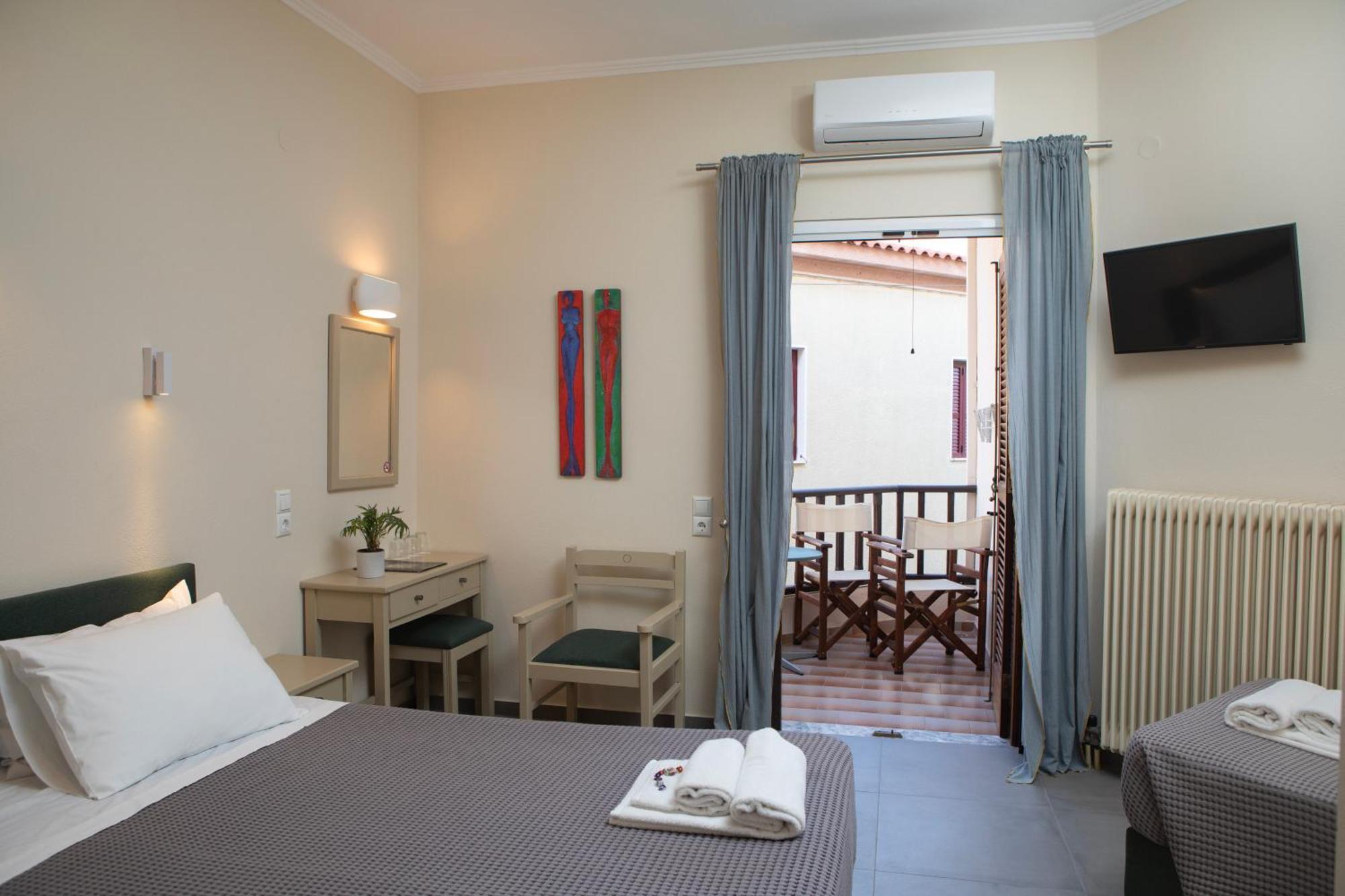 Galini Hotel Szkála Ereszú Kültér fotó