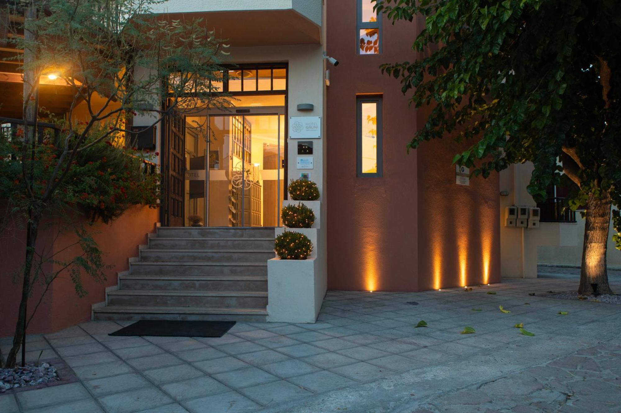 Galini Hotel Szkála Ereszú Kültér fotó