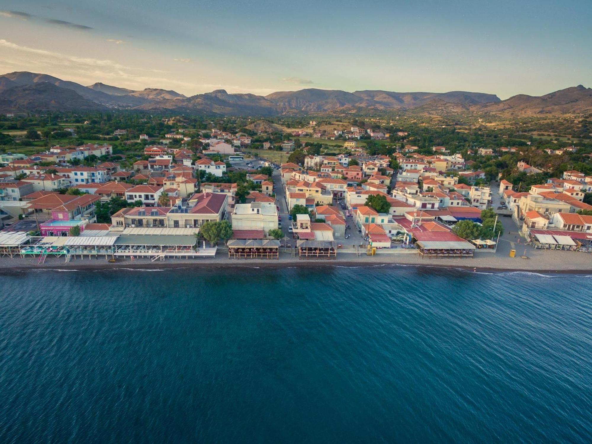 Galini Hotel Szkála Ereszú Kültér fotó